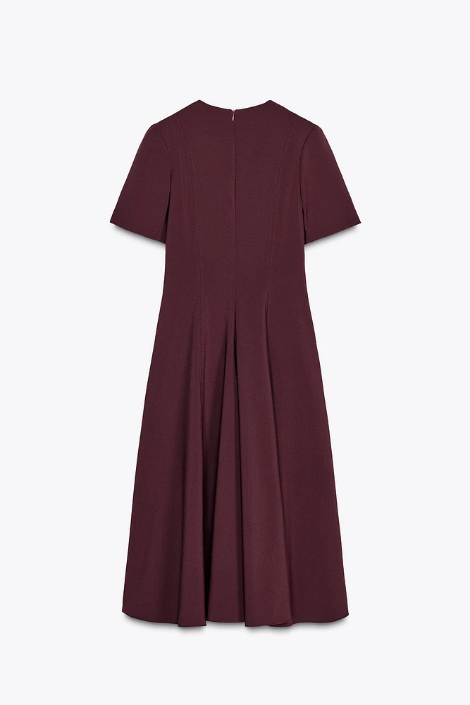 ROBE MI-LONGUE À GODETS ZW COLLECTION