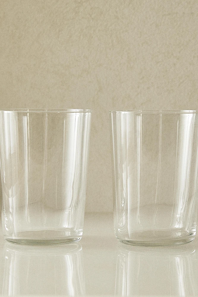 LOT VERRES RECYCLABLES HAUTS (LOT DE 4