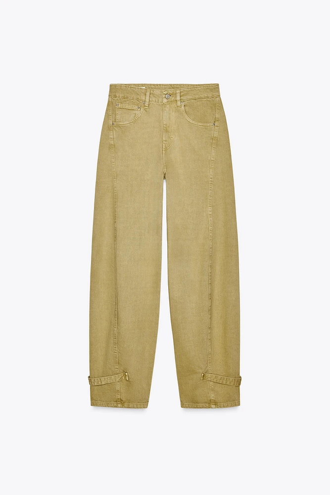 PANTALON BALLOON AVEC PASSANTS