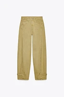 PANTALON BALLOON AVEC PASSANTS