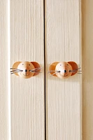LOT BOUTONS DE PORTE ENFANTS PETITES SOURIS (LOT DE 2)