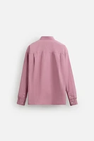 WASHED COTTON SHIRT