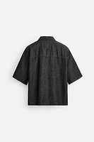 RELAXED FIT DENIM SHIRT