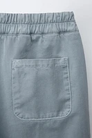 PANTALON BALLON PLIS