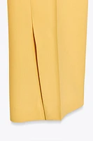PANTALON FLARE À FENTES COLLECTION ZW