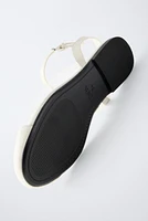 VINYL SLINGBACK SHOES