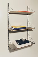 BOOKCASE WITH STEEL SHELVES