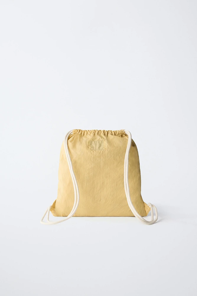 TIGER DRAWSTRING BAG