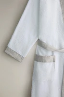 COTTON LINEN BATHROBE (420 GXM²)