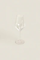 PLAIN CRYSTALLINE WINE GLASS