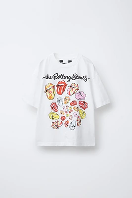 T-SHIRT IMPRIMÉ ROLLING STONES