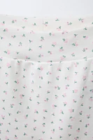 ENSEMBLE T-SHIRT ET JAMBIÈRES À FLEURS