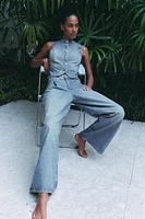 HIGH RISE Z1975 DARTED WIDE LEG JEANS