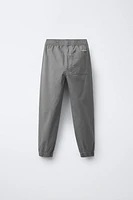 POPLIN JOGGER PANTS