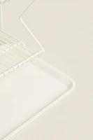 METAL DISH RACK WITH TRAY