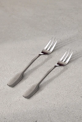 LOT DE 2 - FOURCHETTE À POISSON