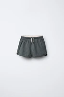 6-14 ANS/ SHORT DE BAIN TEXTURÉ