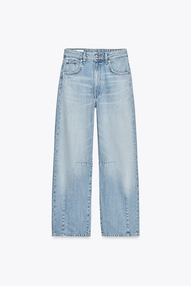 Zara ZW COLLECTION MID-RISE BAGGY JEANS Place Rosemère