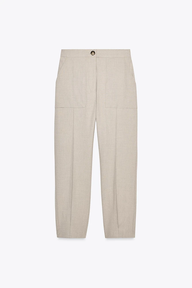 RIB JOGGER PANTS