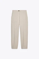RIB JOGGER PANTS