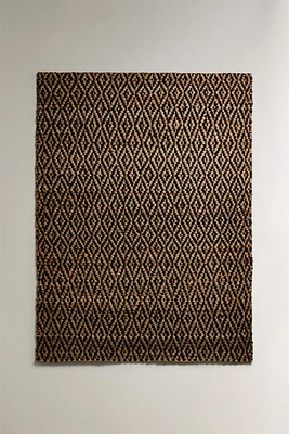 TAPIS JUTE LOSANGES