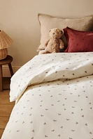 HOUSSE DE COUETTE ENFANT IMPRIMÉ PETIT CANARD