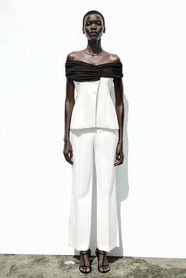 PANTALON TAILLE COMBINÉE