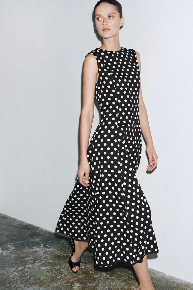 ZW COLLECTION SLEEVELESS MIDI DRESS