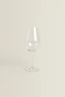 VERRE À VIN CRISTALLIN RELIEF