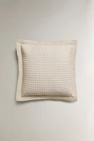 HOUSSE DE COUSSIN ÉDREDON MICROFIBRE