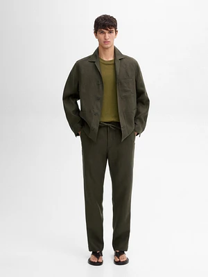Surchemise ensemble 100 % lin