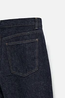 JEAN STRAIGHT FIT BROSSÉ