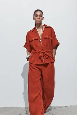 RUSTIC WIDE LEG PANTS