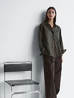 Chemise fluide en ramie