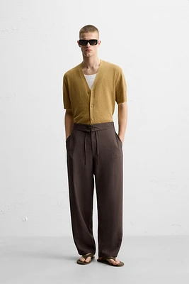 SHORT SLEEVE CARDIGAN