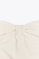 TOP BUSTIER DÉCOLLETÉ EN CŒUR
