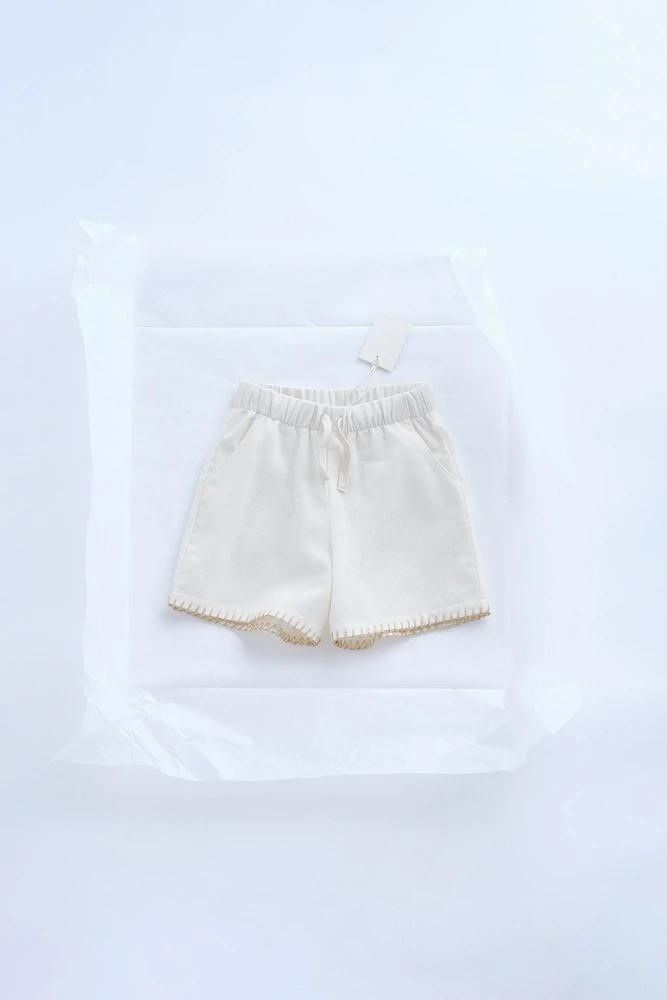 ZARA TIMELESS - TOPSTITCH BERMUDA SHORTS