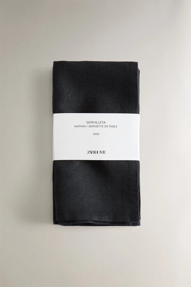 WASHED LINEN NAPKIN