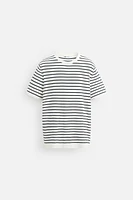 VISCOSE BLEND KNIT T-SHIRT