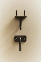 LOT PATÈRES PETIT FORMAT MÉTAL FONCÉ