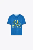 FLAME TEXT T-SHIRT