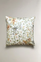 TAIE D’OREILLER SATIN IMPRIMÉ FLEUR