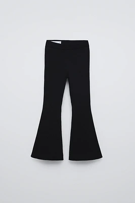 LEGGING FLARE EN MAILLE