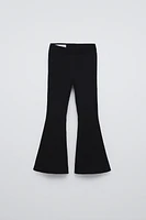 LEGGING FLARE EN MAILLE