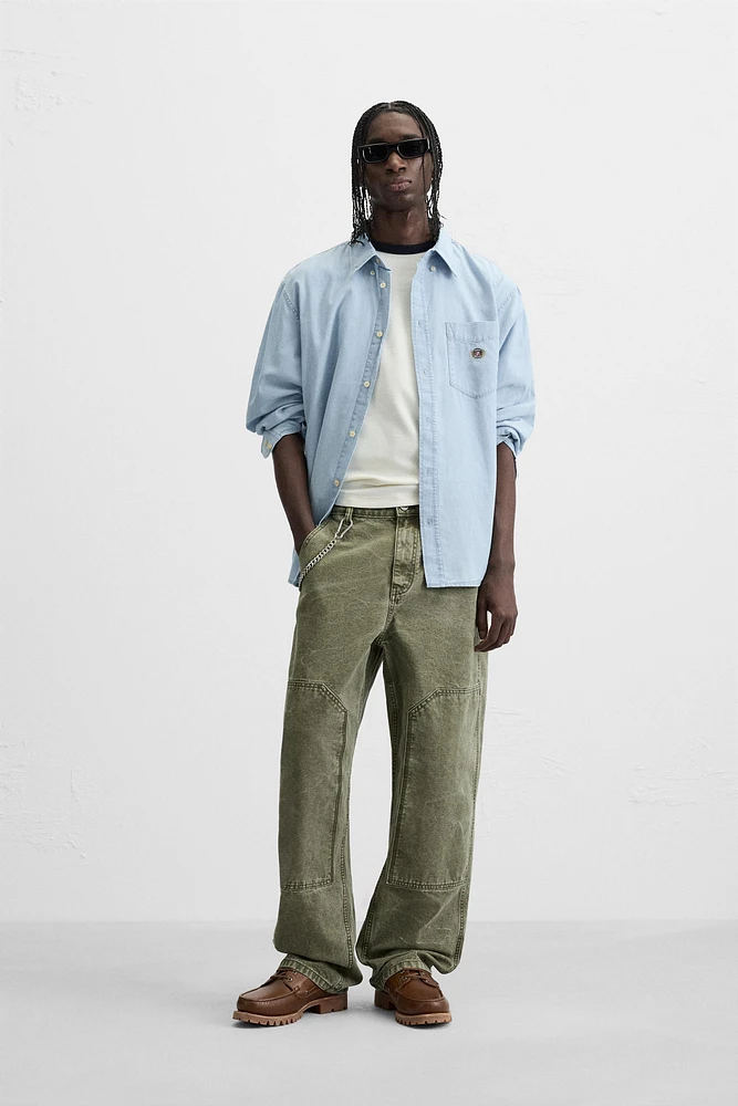 CHEMISE DENIM BRODÉE