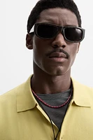 POLO EN MAILLE DE COTON ET LYOCELL