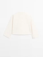 100% cotton floral fabric jacket