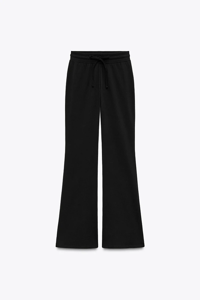 FLARED SWEATPANTS