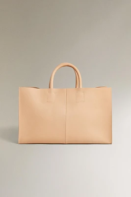 LEATHER TOTE BAG