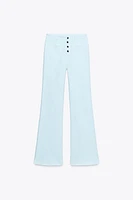 Z1975 HIGH-WAISTED FLARE BUTTON JEANS